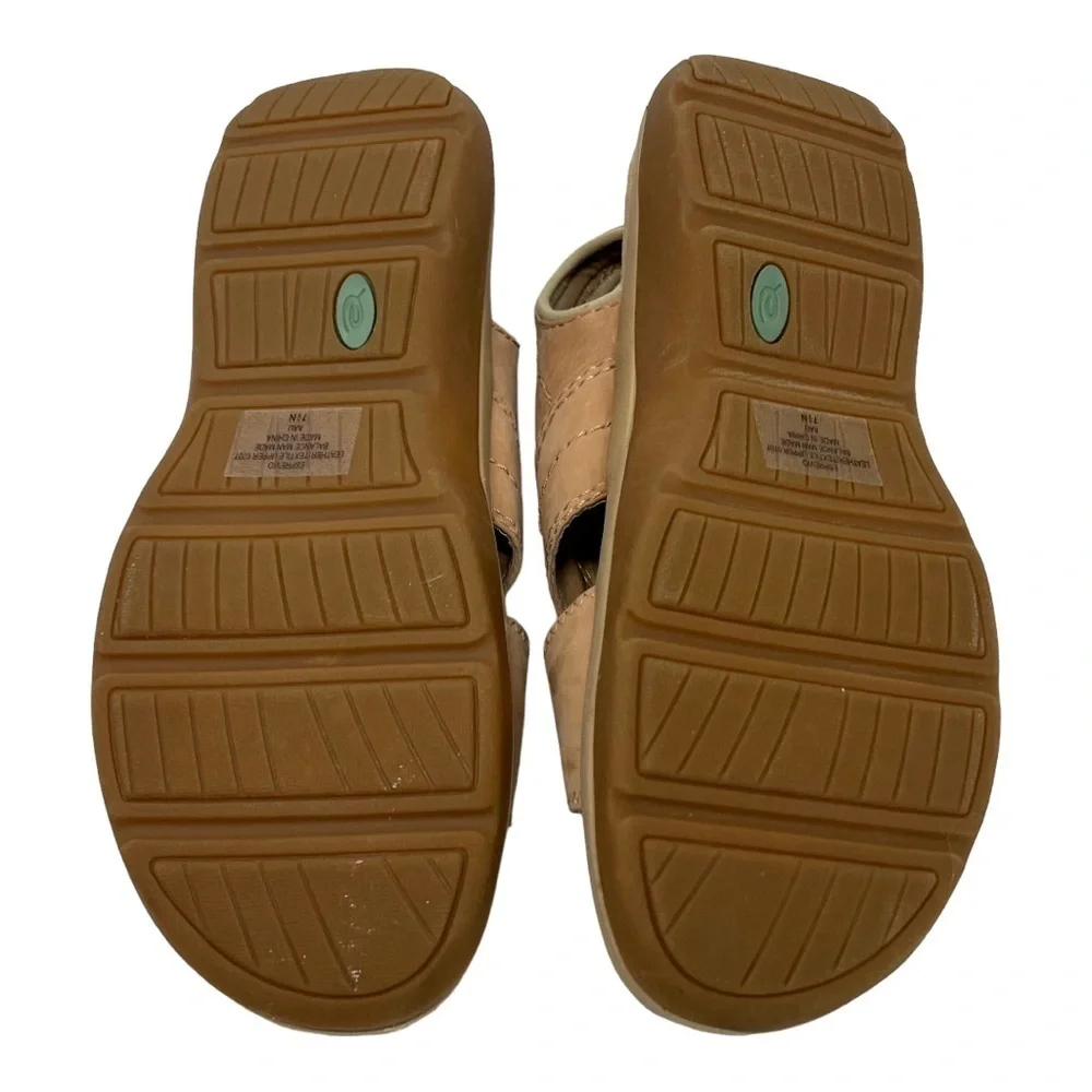 Easy Spirit Evio Tan Suede Casual Comfort Sandals Women’s 7.5 - Picture 10 of 12